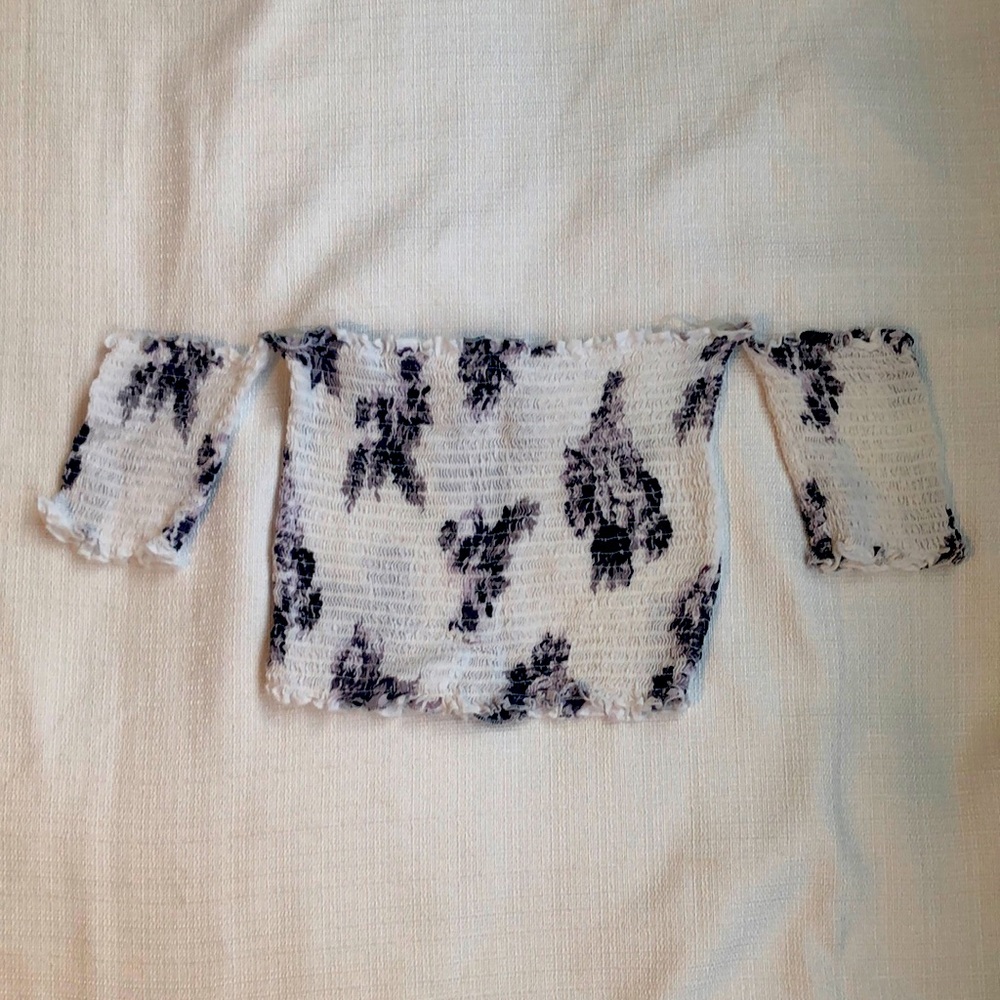 Crop top floral